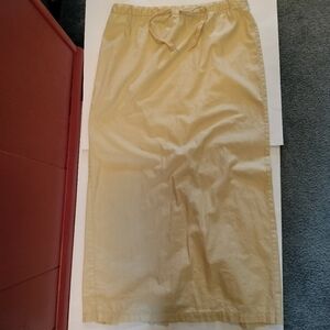 Y2K Ankle Skirt Sunshine Yellow Tommy Hilfiger